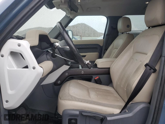 2020 Land Rover Defender S with VIN SALEJEEX2L2015140, listed as a Copart auction lot 51565305 with 66,370 mi miles and Salvage title. Bid and sale history available at DreamBid. Image 7.