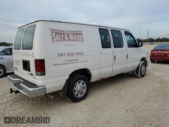 2009 Ford Econoline Cargo Commercial with VIN 1FTNE14W69DA79580, listed as a Copart auction lot 77773694 with Not Provided miles and Salvage Title. Bid and sale history available at DreamBid. Image 3.