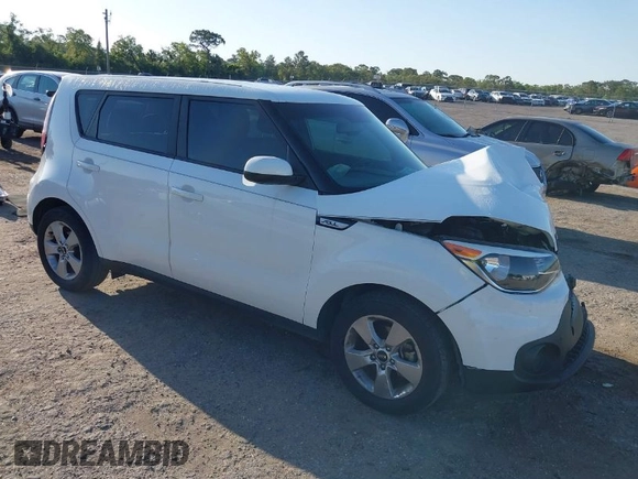 2018 Kia Soul with VIN KNDJN2A21J7514854, listed as a IAAI auction lot 41993894 with 35,500 mi miles. Bid and sale history available at carsss.com. Image 1.