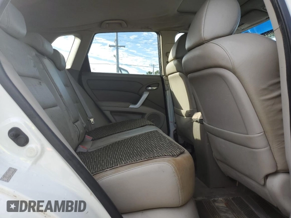 2007 Acura RDX Tech Pkg with VIN 5J8TB185X7A024552, listed as a Copart auction lot 42318055 with 239,867 mi miles and Salvage Title. Bid and sale history available at carsss.com. Image 11.