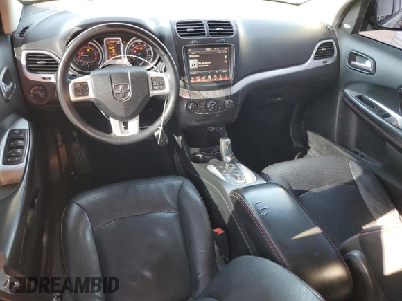 2013 Dodge Journey R/T with VIN 3C4PDCEG3DT659001, listed as a Copart auction lot 78187554 with 128,052 mi miles and Salvage title. Bid and sale history available at DreamBid. Image 8.