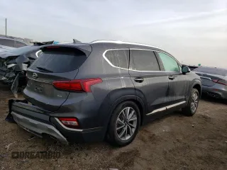 2020 Hyundai Santa Fe Limited with VIN 5NMS5CADXLH288529, listed as a Copart auction lot 40286833 with 9,933 mi miles. Bid and sale history available at carsss.com. Image 3.
