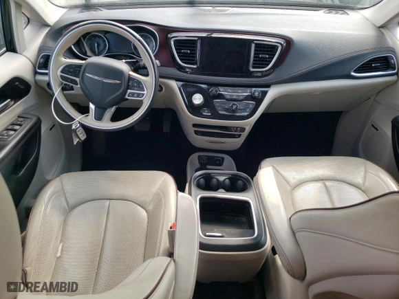 2017 Chrysler Pacifica Limited with VIN 2C4RC1GG4HR538998, listed as a Copart auction lot 47745815 with 139,956 mi miles and Salvage Title. Bid and sale history available at carsss.com. Image 8.
