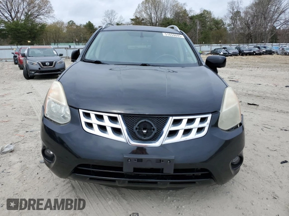 2013 Nissan Rogue SL with VIN JN8AS5MVXDW647238, listed as a Copart auction lot 51659695 with 127,503 mi miles and Salvage Title. Bid and sale history available at DreamBid. Image 5.