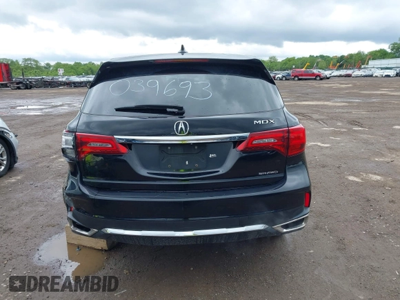 2017 Acura MDX Technology с VIN 5FRYD4H55HB039693, выставлен на аукционе IAAI как лот 42301763 с пробегом 123 399 миль миль и . История ставок и продаж доступна на DreamBid. Изображение 16.