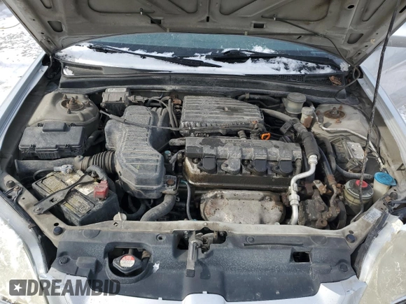 2003 Honda Civic EX with VIN 1HGEM21953L067345, listed as a Copart auction lot 43587705 with Not Provided miles and Salvage Title. Bid and sale history available at DreamBid. Image 11.