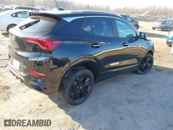 2025 Buick Encore GX Sport Touring with VIN KL4AMDSL3SB037925, listed as a IAAI auction lot 41643638 with 163 mi miles and . Bid and sale history available at DreamBid. Image 4.