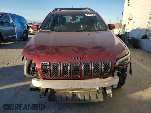 2019 Jeep Cherokee Limited with VIN 1C4PJLDX3KD373579, listed as a Copart auction lot 86581454 with 44,382 mi miles and Salvage title. Bid and sale history available at DreamBid. Image 5.
