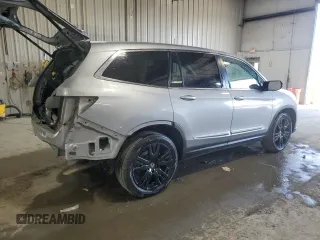 2021 Honda Pilot Special Edition with VIN 5FNYF6H22MB080192, listed as a Copart auction lot 47523765 with 60,402 mi miles and Salvage Title. Bid and sale history available at carsss.com. Image 3.