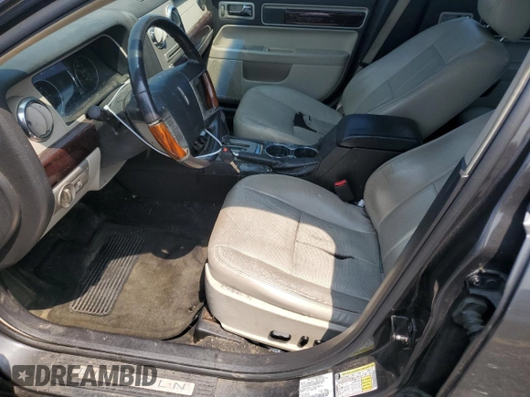 2007 Lincoln MKZ with VIN 3LNHM26T17R639966, listed as a Copart auction lot 59353455 with 126,357 mi miles and Salvage title. Bid and sale history available at DreamBid. Image 7.