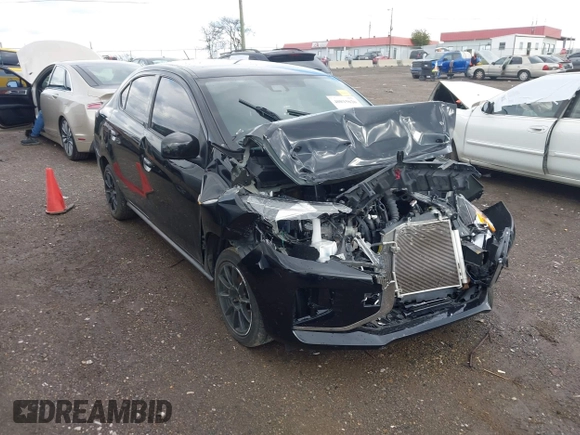 2023 Mitsubishi Mirage ES with VIN ML32FUFJ3PHF01738, listed as a IAAI auction lot 40819626 with 30,389 mi miles and . Bid and sale history available at DreamBid. Image 1.