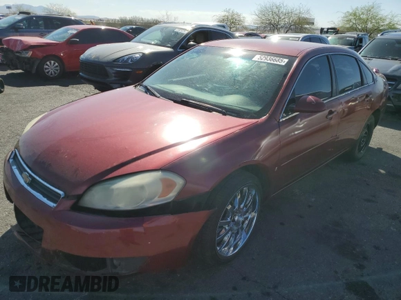 2006 Chevrolet Impala LT 3.9L with VIN 2G1WC581869399291, listed as a Copart auction lot 52936685 with 233,770 mi miles and Salvage Title. Bid and sale history available at DreamBid. Image 1.