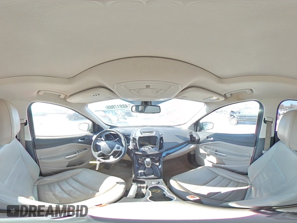 2016 Ford Escape Titanium with VIN 1FMCU0J99GUC34442, listed as a Copart auction lot 48917865 with 175,967 mi miles and Salvage Title. Bid and sale history available at carsss.com. Image 14.