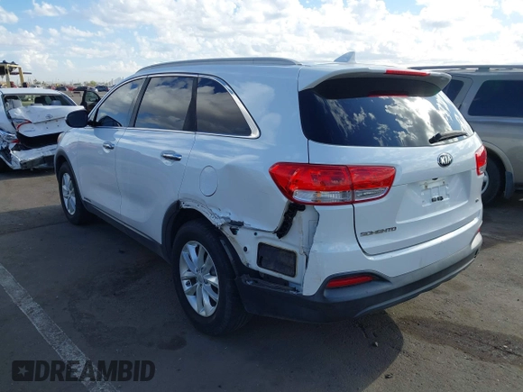 2016 Kia Sorento LX with VIN 5XYPGDA59GG089745, listed as a IAAI auction lot 42029580 with 133,542 mi miles. Bid and sale history available at carsss.com. Image 3.