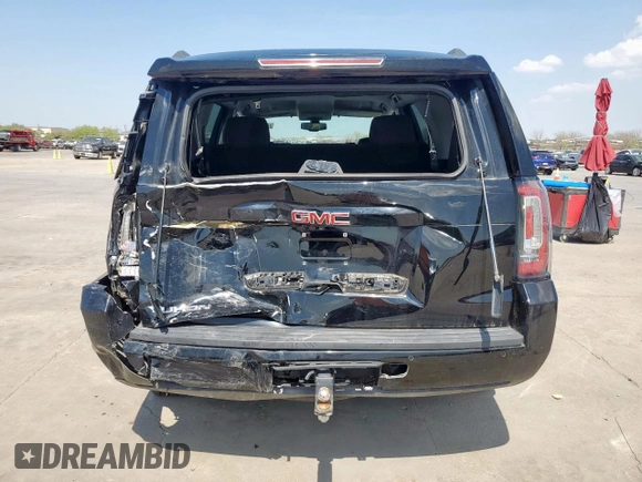 2020 GMC Yukon SLE with VIN 1GKS1AKC3LR197205, listed as a Copart auction lot 48792375 with 39,765 mi miles and Salvage Title. Bid and sale history available at carsss.com. Image 6.