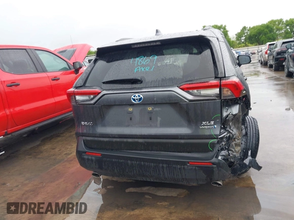 2023 Toyota RAV4 Hybrid XLE with VIN JTMRWRFVXPD178305, listed as a IAAI auction lot 41909443 with 29,000 mi miles. Bid and sale history available at carsss.com. Image 16.