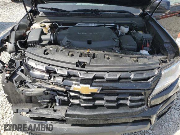 2022 Chevrolet Colorado 2WD Work Truck z VIN 1GCGSBEN9N1122821, wystawiony jako Copart lot #50508595 z przebiegiem 25 439 mil mil oraz Szkoda całkowita • Salvage title. Historia ofert i sprzedaży dostępna na DreamBid. Obrazek 11.