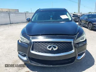 2017 Infiniti QX60 with VIN 5N1DL0MN3HC523856, listed as a IAAI auction lot 42036846 with 218,278 mi miles. Bid and sale history available at carsss.com. Image 12.