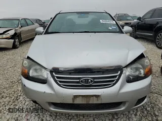 2009 Kia Spectra SX with VIN KNAFE221195656606, listed as a Copart auction lot 84694524 with Not Provided miles and Salvage Title. Bid and sale history available at carsss.com. Image 5.