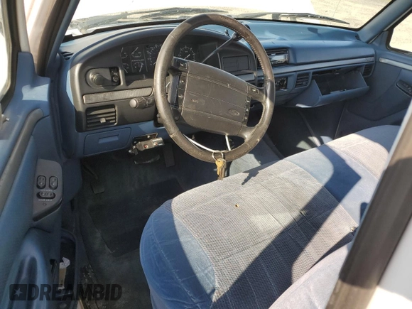 1995 Ford F-150 с VIN 1FTEX14N9SKA16623, выставлен на аукционе Copart как лот 54385505 с пробегом 195 759 миль миль и Списание • Salvage title. История ставок и продаж доступна на DreamBid. Изображение 8.