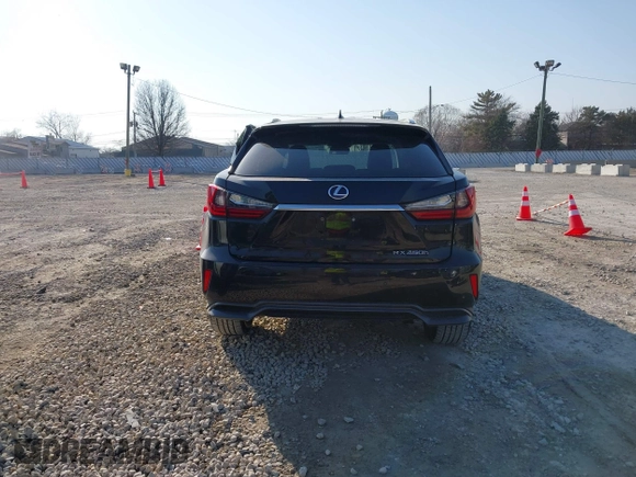2017 Lexus RX with VIN 2T2BGMCA9HC012953, listed as a IAAI auction lot 41801492 with 97,981 mi miles. Bid and sale history available at carsss.com. Image 16.