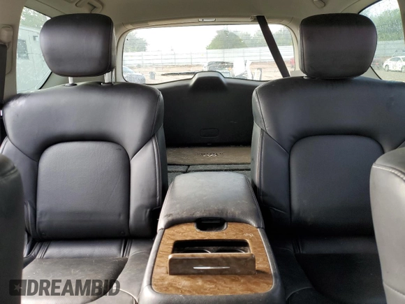 2017 Infiniti QX80 with VIN JN8AZ2NE8H9161010, listed as a Copart auction lot 72314114 with 63,025 mi miles and Salvage Title. Bid and sale history available at carsss.com. Image 10.
