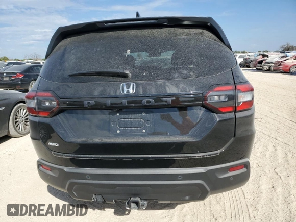 2024 Honda Pilot EX-L 8 Passenger with VIN 5FNYG1H48RB001892, listed as a Copart auction lot 74698574 with 19,915 mi miles and Salvage Title. Bid and sale history available at carsss.com. Image 6.