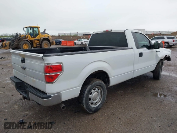 2014 Ford F-150 XL with VIN 1FTNF1CF6EKD20896, listed as a IAAI auction lot 41952023 with 102,921 mi miles and . Bid and sale history available at DreamBid. Image 4.