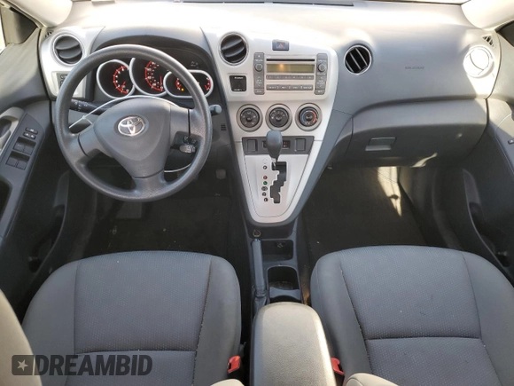 2009 Toyota Matrix with VIN 2T1KU40E39C131068, listed as a Copart auction lot 84394884 with 56,347 mi miles and Salvage Title. Bid and sale history available at DreamBid. Image 8.
