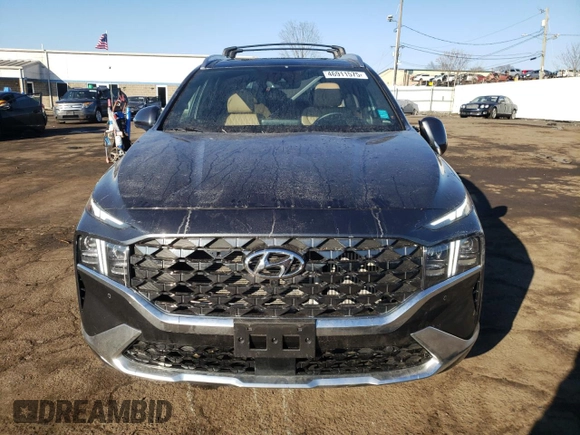 2023 Hyundai Santa Fe Calligraphy with VIN 5NMS5DAL6PH619450, listed as a Copart auction lot 46911575 with 15,164 mi miles and Salvage Title. Bid and sale history available at carsss.com. Image 5.