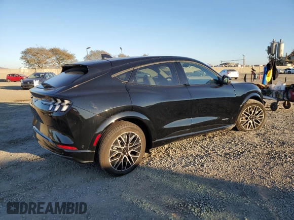 2024 Ford Mustang Mach-E Premium with VIN 3FMTK3R45RMA23195, listed as a Copart auction lot 46356045 with 889 mi miles and Salvage Title. Bid and sale history available at DreamBid. Image 3.