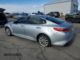 2017 Kia Optima LX with VIN 5XXGT4L31HG139163, listed as a Copart auction lot 46592635 with 119,365 mi miles and Salvage Title. Bid and sale history available at carsss.com. Image 2.