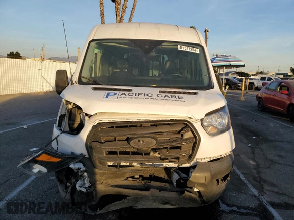 2020 Ford Transit Passenger XL with VIN 1FDZK1C87LKA98666, listed as a Copart auction lot 81517254 with 97,659 mi miles and Clean Title. Bid and sale history available at DreamBid. Image 5.