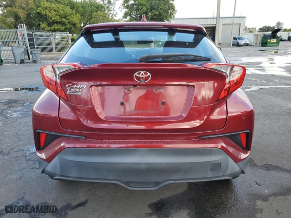 2019 Toyota C-HR XLE with VIN NMTKHMBX7KR086540, listed as a Copart auction lot 85654244 with 15,810 mi miles and Non Repairable. Bid and sale history available at carsss.com. Image 6.