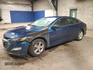 2019 Chevrolet Malibu LS with VIN 1G1ZB5ST3KF198314, listed as a Copart auction lot 51968335 with 93,329 mi miles and Clean Title. Bid and sale history available at DreamBid. Image 1.