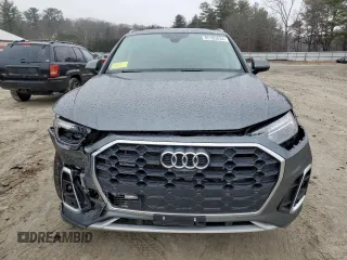 2021 Audi Q5 Premium Plus with VIN WA1E2AFY2M2125640, listed as a Copart auction lot 85183034 with 64,290 mi miles and Salvage Title. Bid and sale history available at carsss.com. Image 5.