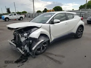 2019 Toyota C-HR XLE with VIN JTNKHMBX5K1014388, listed as a Copart auction lot 55607315 with 80,738 mi miles and Non Repairable. Bid and sale history available at DreamBid. Image 1.