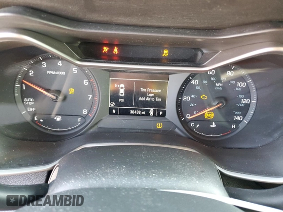 2022 Chevrolet TrailBlazer LS with VIN KL79MMS26NB130021, listed as a Copart auction lot 75331524 with 38,438 mi miles and Clean Title. Bid and sale history available at carsss.com. Image 9.