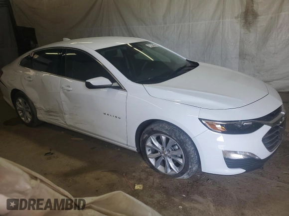 2025 Chevrolet Malibu LT with VIN 1G1ZD5ST2SF146411, listed as a Copart auction lot 54941745 with 7,210 mi miles and Clean Title. Bid and sale history available at DreamBid. Image 4.