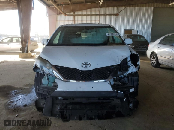 2012 Toyota Sienna SE with VIN 5TDXK3DCXCS196965, listed as a Copart auction lot 46950365 with 141,176 mi miles and Salvage Title. Bid and sale history available at carsss.com. Image 5.