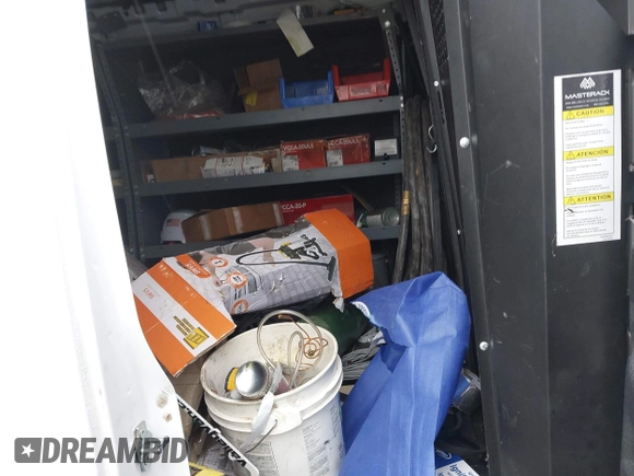 2024 Chevrolet Express Cargo with VIN 1GCWGAFPXR1274619, listed as a IAAI auction lot 41811735 with 11,970 mi miles and . Bid and sale history available at DreamBid. Image 8.