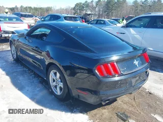 2015 Ford Mustang V6 with VIN 1FA6P8AM3F5379843, listed as a IAAI auction lot 41628091 with 88,272 mi miles and . Bid and sale history available at DreamBid. Image 3.