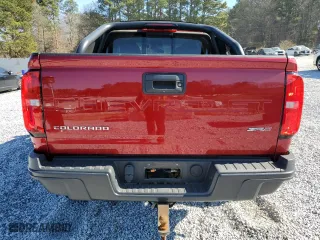 2021 Chevrolet Colorado 4WD ZR2 with VIN 1GCGTEEN5M1162195, listed as a Copart auction lot 46442995 with 40,692 mi miles and Salvage Title. Bid and sale history available at carsss.com. Image 6.