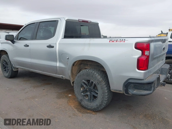 2021 Chevrolet Silverado 1500 LT Trail Boss with VIN 3GCPYFED7MG468427, listed as a IAAI auction lot 41563039 with Not Provided miles and . Bid and sale history available at DreamBid. Image 13.