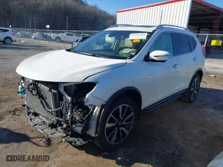 2019 Nissan Rogue SV with VIN 5N1AT2MV7KC819422, listed as a IAAI auction lot 41691724 with 104,551 mi miles. Bid and sale history available at carsss.com. Image 18.