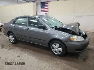 2008 Toyota Corolla CE with VIN 2T1BR32E98C871408, listed as a Copart auction lot 52046835 with 225,532 mi miles and Clean Title. Bid and sale history available at DreamBid. Image 4.