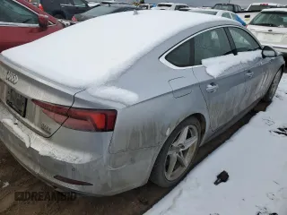 2018 Audi A5 Sportback Premium Plus with VIN WAUENCF52JA135775, listed as a Copart auction lot 40268524 with 48,416 mi miles. Bid and sale history available at carsss.com. Image 3.