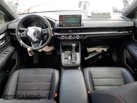 2023 Honda CR-V Sport Touring with VIN 2HKRS6H9XPH208925, listed as a Copart auction lot 46083575 with 63,658 mi miles and Salvage Title. Bid and sale history available at DreamBid. Image 8.