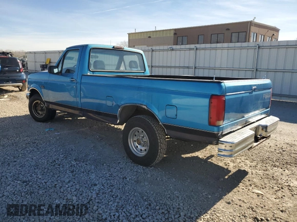 1994 Ford F-150 with VIN 1FTDF15Y9RLB35848, listed as a Copart auction lot 81601114 with 187,829 mi miles and Salvage Title. Bid and sale history available at carsss.com. Image 2.