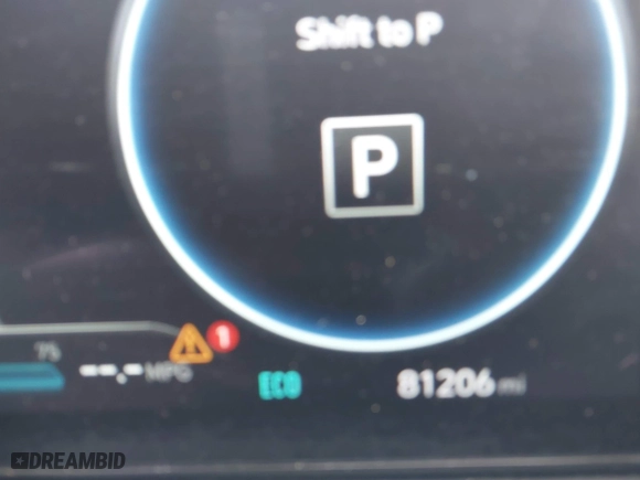 2022 Hyundai Tucson Hybrid SEL Convenience with VIN KM8JFCA17NU051776, listed as a IAAI auction lot 42018560 with 81,206 mi miles. Bid and sale history available at carsss.com. Image 7.